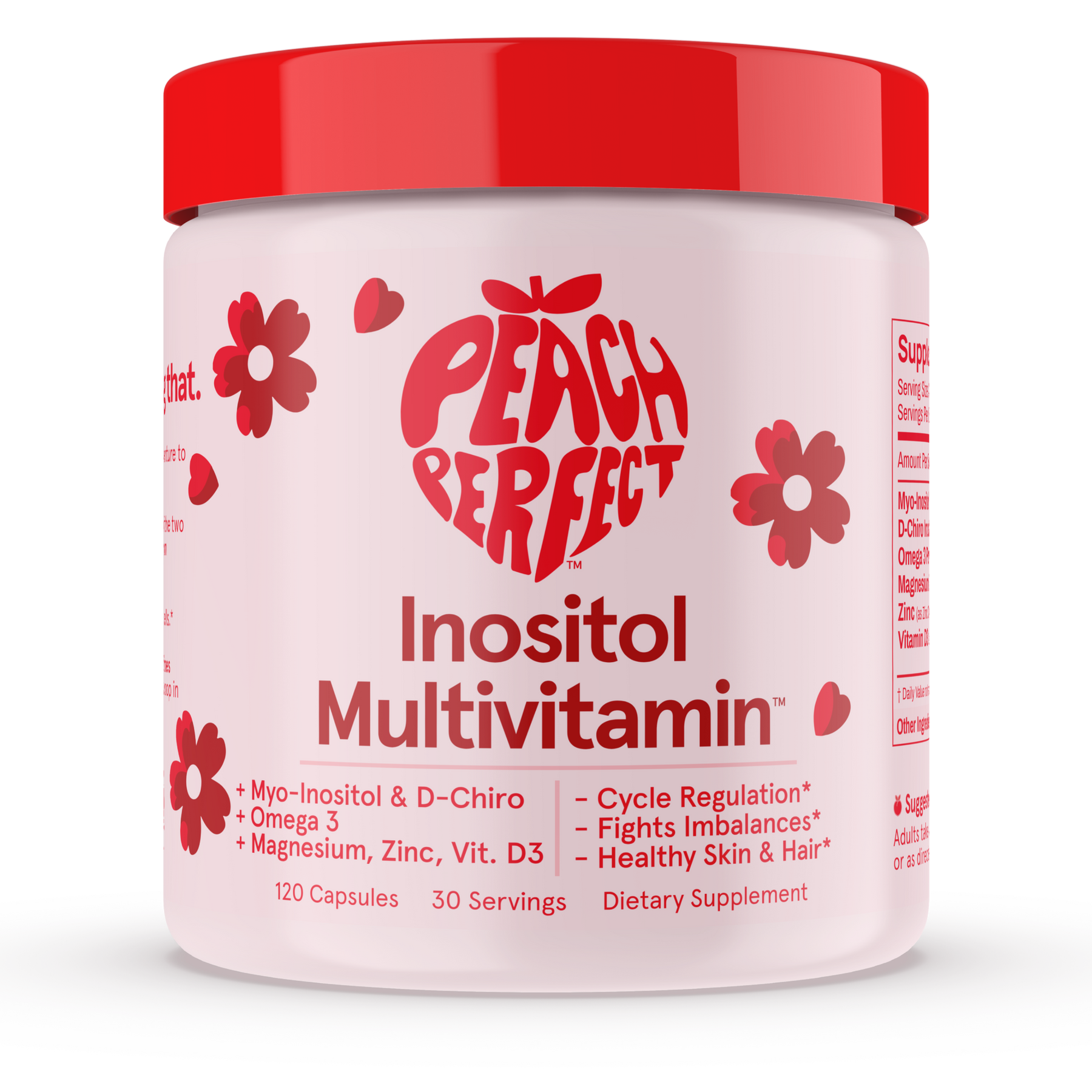 Peach Perfect Inositol Multivitamin Balance Hormonal
