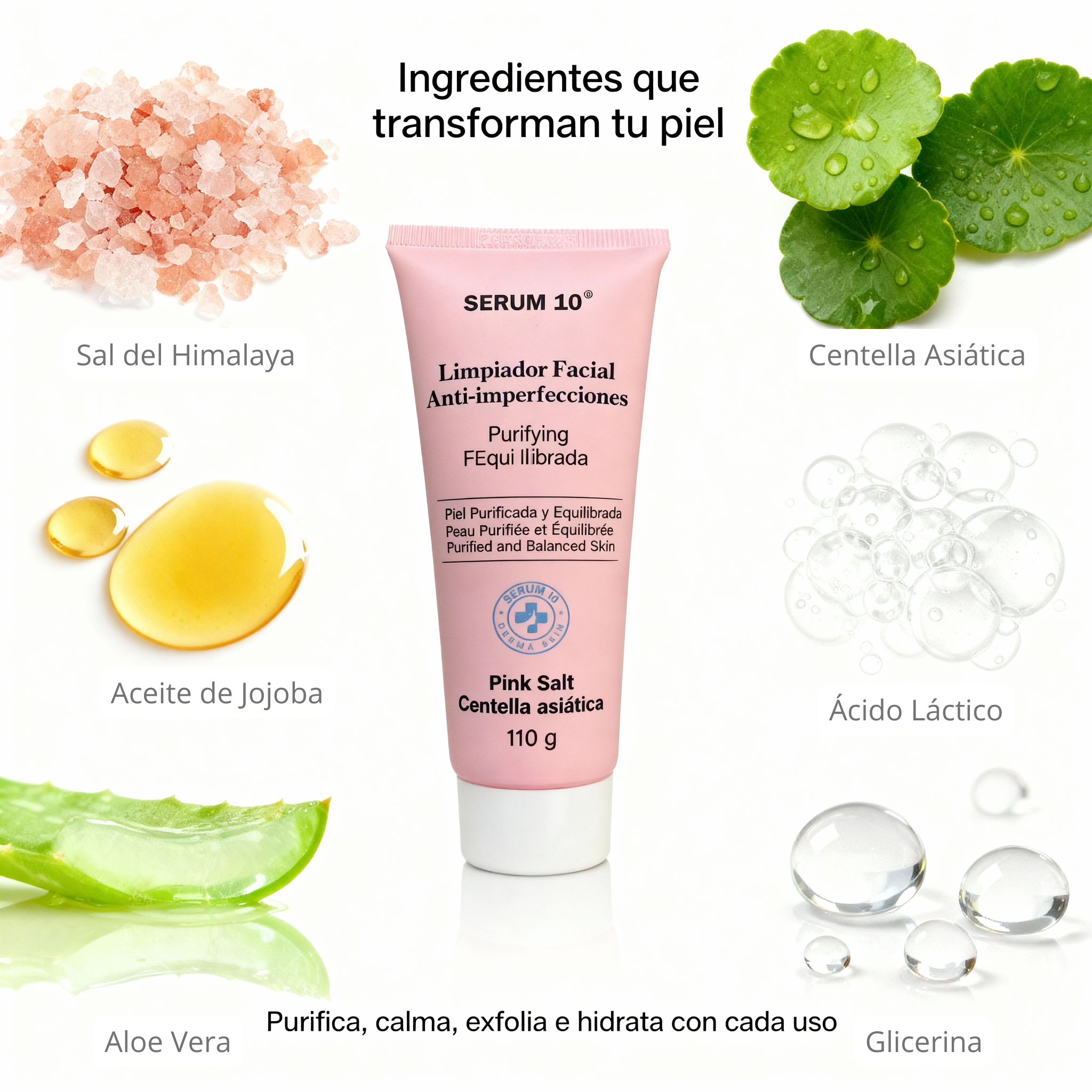 Exfoliante Pink Salt Todo tipo de Piel